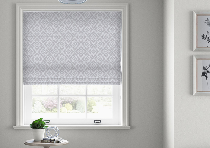Parapet, Chrome - Roman Blind - Image 3